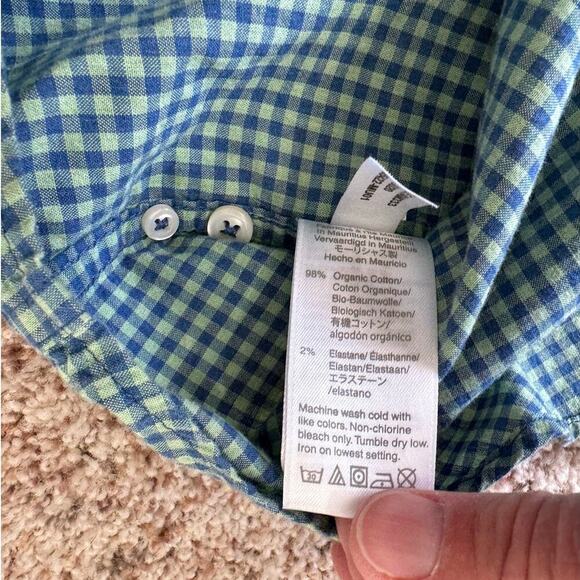 J. Crew buttoned shirt, "Secret Wash" Shirt, size mens Large, Slim fit - Picture 8 of 12